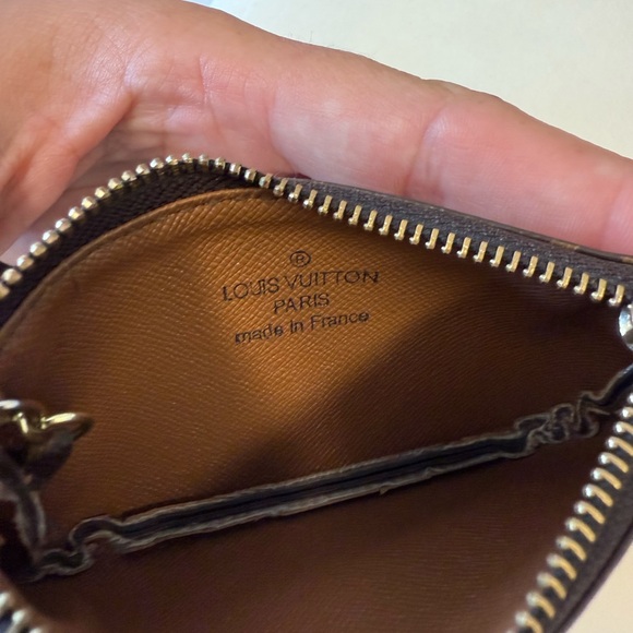 Louis Vuitton Brown Monogram Coin Pouch - Picture 3 of 9